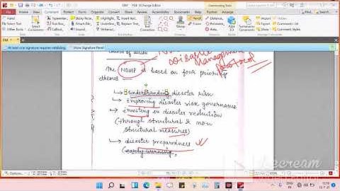 Policy,planning and institutions for disaster mitigation#Disaster Management