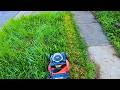 POV Lawn Mowing | Overgrown Naturestrip Mow | ECHO Mower &amp; PAS System
