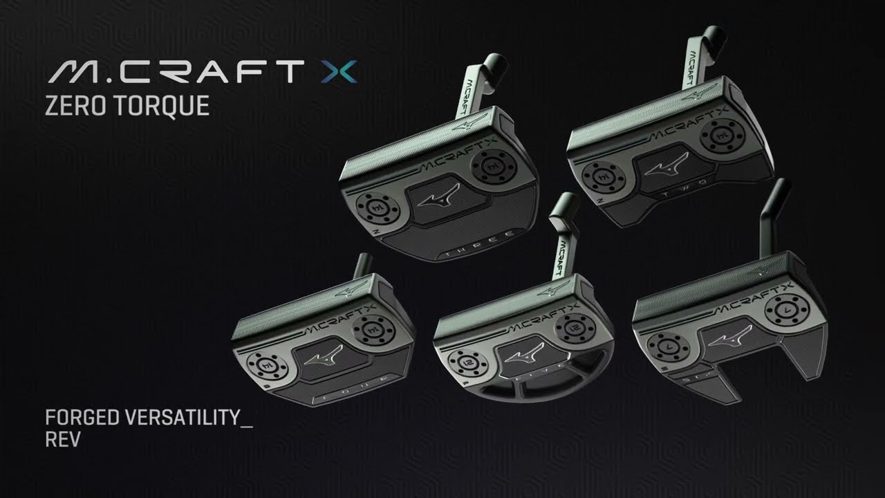 MIZUNO 2026 M CRAFT X Z5 ZERO TORQUE PUTTER - PREORDER LATE