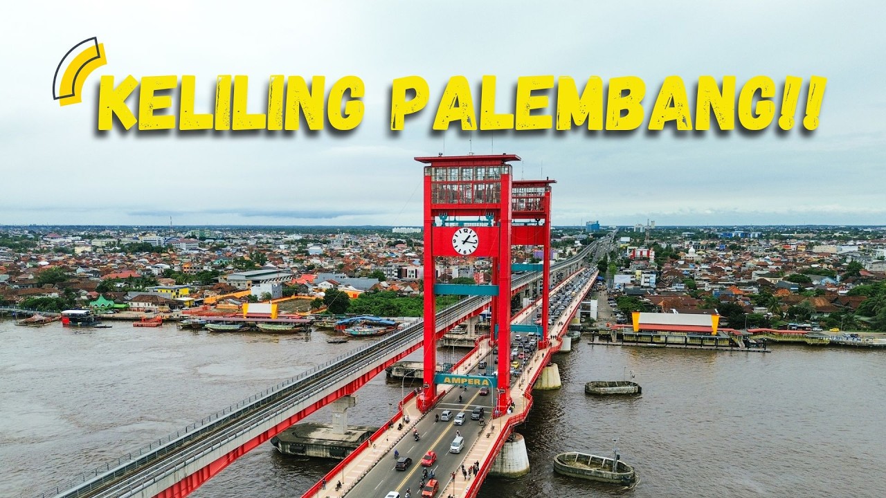 WISATA SEJARAH & KULINER DI PALEMBANG & MENYEBERANG KE PULAU BANGKA | MOTORAN JAKARTA - BANGKA 2/4