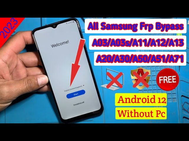 One Click Samsung Frp Bypass Tool  All samsung A10s,A20s,A30,A51,A12,A32  Frp Unlock Android 11/13 