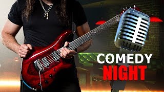 Playing Guitar on Comedy Night