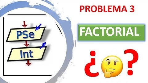 Factorial de un numero en pseint