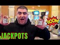 Winning jackpots on high limit slot machines
