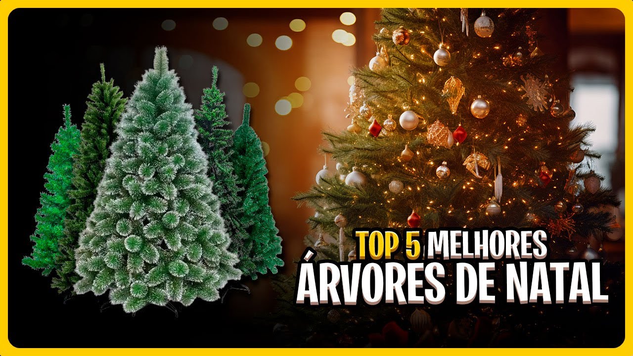 Qual Melhor ÁRVORE DE NATAL em 2023? Guia das 5 MAIS VENDIDAS! - YouTube