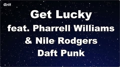 Thumbnail of Get Lucky feat. Pharrell Williams & Nile Rodgers - Daft Punk Karaoke 【No Guide Melody】 Instrumental