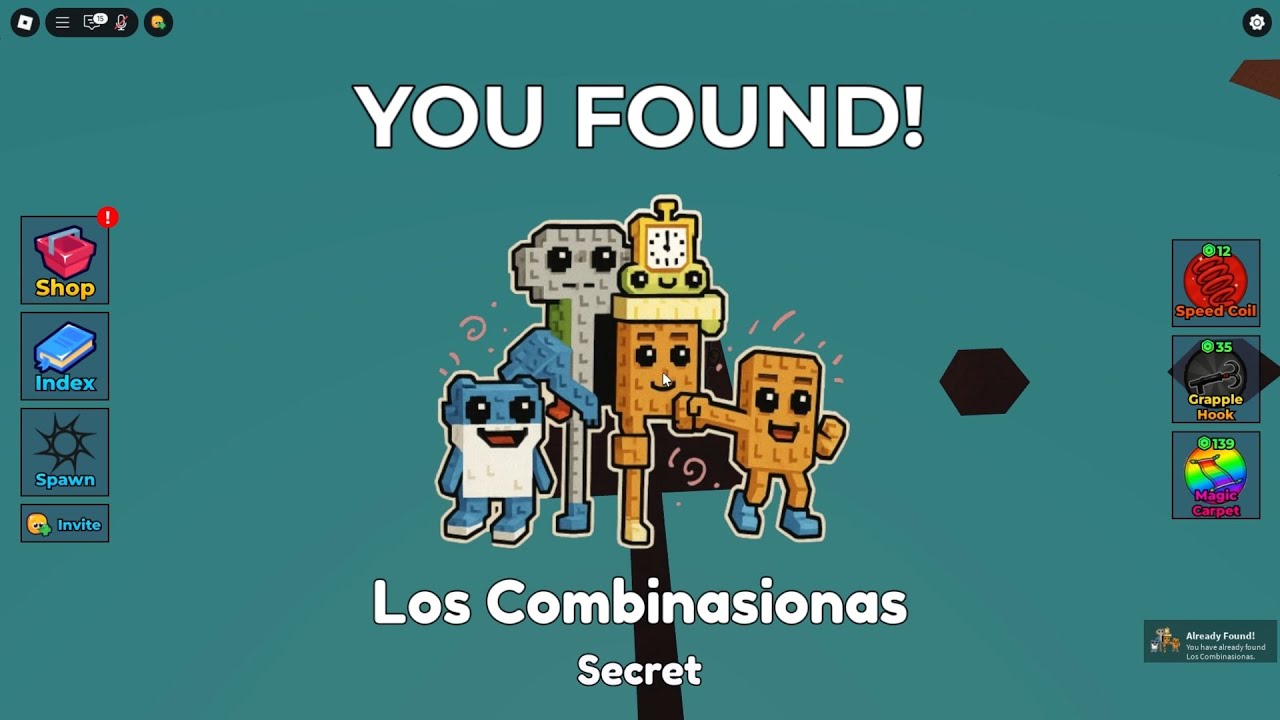 Code Roblox – Los Combinasionas (Secret $15M/s) | Steal A Brainrot – Neuf