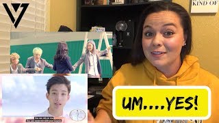 SEVENTEEN(세븐틴) _ Adore U(아낀다) and 만세(MANSAE) REACTION!!!