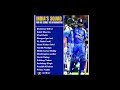 Indian odi squad against Afghanistan#viral#cricket#ict#ipl#virat#rohitsharma#indiavsafghanistan#love