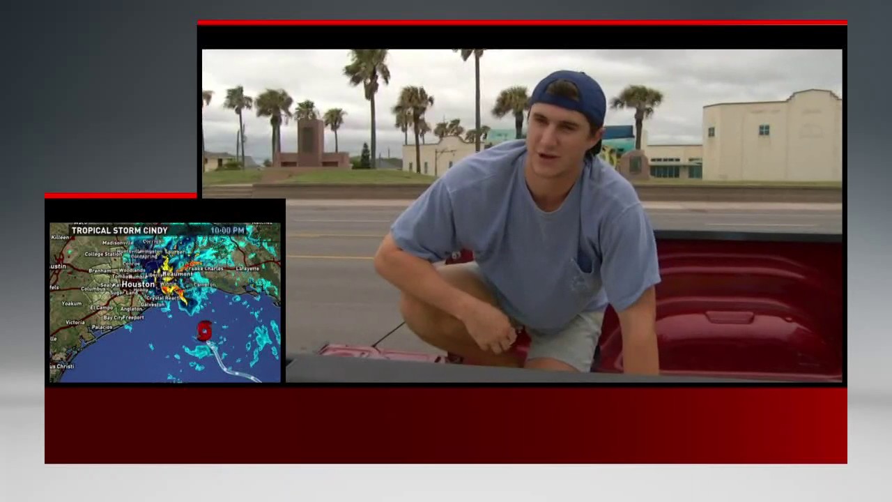 Surfers flock to Galveston for big waves