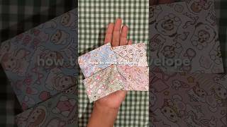 How to Make Envelope✉🌻 #envelope #journalwithme #journaling #craft #crafts #shorts