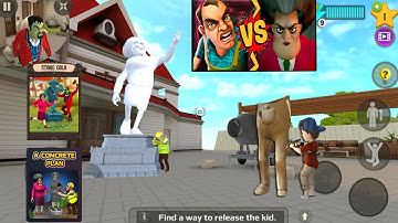 Scary Teacher 3D _ Scary Stranger 3D - New fun video everyday