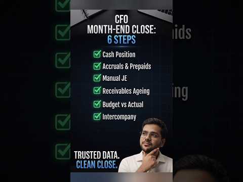 EP:12 The CFO's Secret Checklist: 6 Things He Checks BEFORE the Board Sees the Numbers