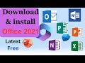 Download and install Original Office Professional 2021 for free | Step by Step Guide