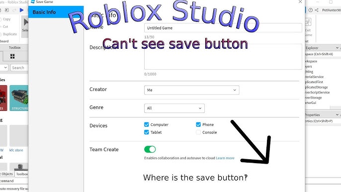 Could not save game settings no matter what i do - Game Design Support -  Developer Forum