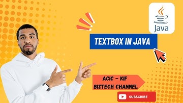 TextBox in Java | AWT & Swing TextField Explained with Examples