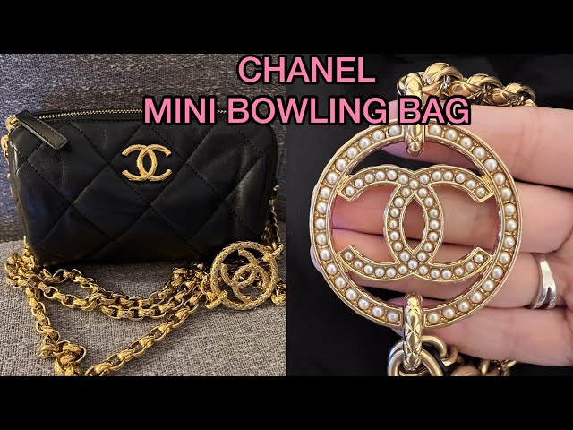 LOOK INSIDE THE NEW CHANEL MINI BOWLING BAG : what fits / modshots