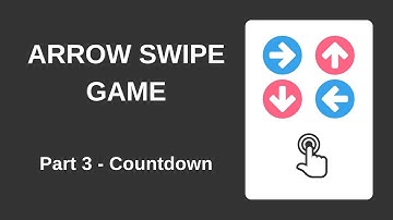 Arrow Swipe Game with HTML, CSS and JavaScript (Part 3 - Progress Bar Countdown Timer)