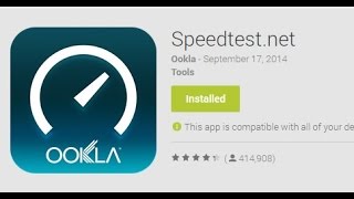 Check Your Internet Speed On Android - Ookla Speedtest