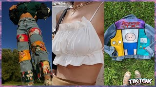 thrift flip tik tok compilation|DIY clothes|crafts