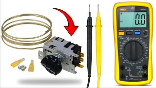 COMO PROBAR TERMOSTATO DE REFRIGERADOR (Facil y rapido)