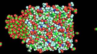 CO2 being absorbed by the ionic liquid. : https://pubs.acs.org/doi/abs/10.1021/es4020986