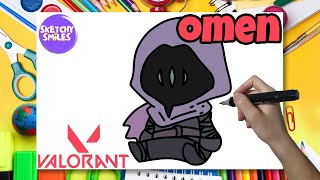 Valorant Fan? Learn How to Draw Omen from Valorant!