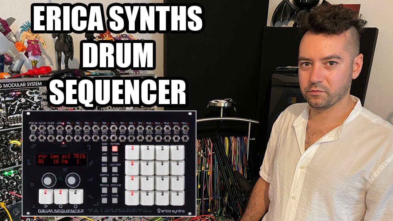 ERICA SYNTHS DRUM SEQUENCER JAM YouTube