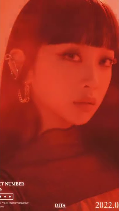 everyone secret number comeback and dita comeback with her bangs 🔥