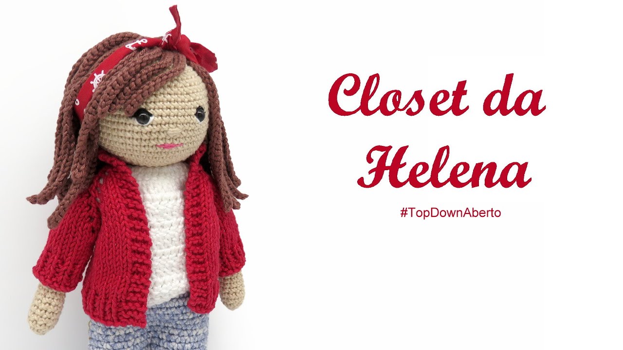 Closet da Helena - TopDown em Tricô -  aberto  -  por @ArteeManhaKids