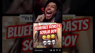 🤣 Blueface roast TF out of Soulja Boy 🤣💀 #shorts #boosie #vladtv #youngdolph #blueface #souljaboy