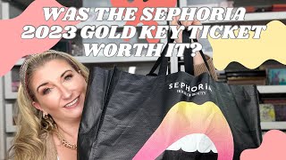 SEPHORiA 2023: Was the Gold Key Ticket really worth it? Storytime and unboxing of Gold Key Swag Bag