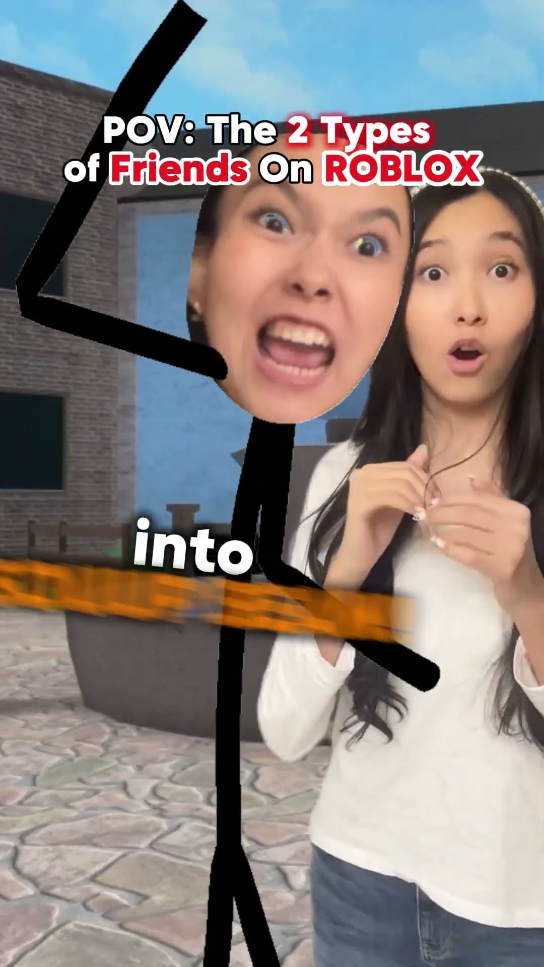 2 Type of Friends on Roblox Be like..? CR:@Lanaslifeee #roblox #robloxshorts
