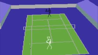 Commodore 64 ~ International 3D Tennis