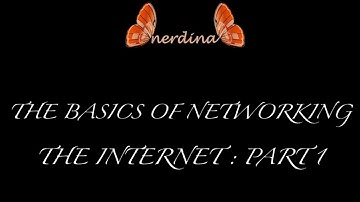 How the Internet Works - Part 1 (Basics of Data Networking)