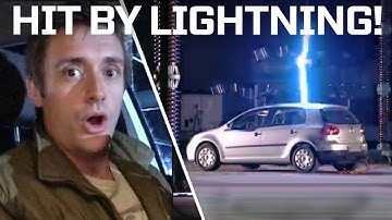 Richard Hammond Gets Struck By Lightning! | Top Gear Classic