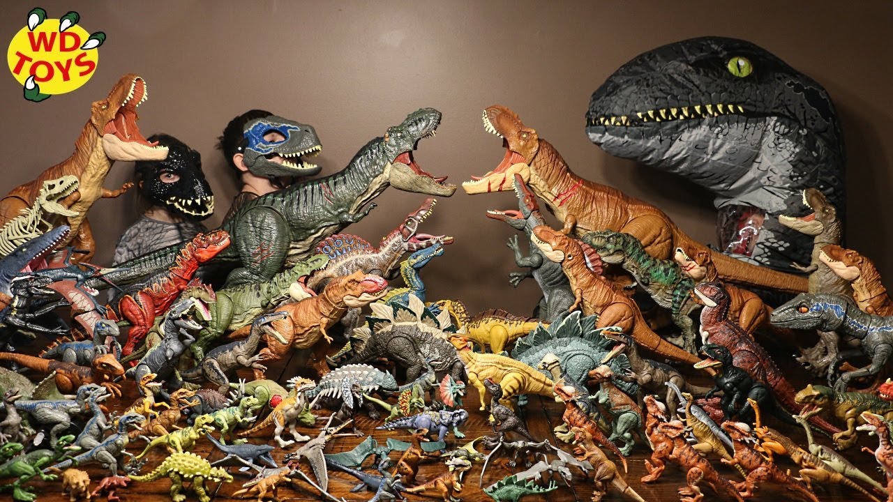 Fallen Kingdom Dinosaur Toys Mattel WD 