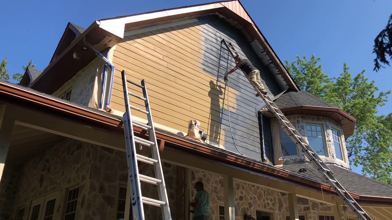 Exterior Vinyl Painting YouTube