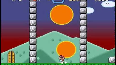 Super Mario World Custom Sprite - Explosion Sign 「Petit Flare」