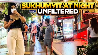 Bangkok Sukhumvit at night Unfiltered