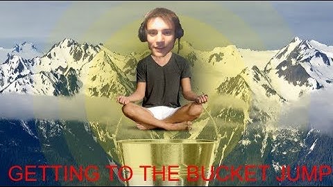 Getting Over It E9|GETTING TO THE BUCKET JUMP!!!