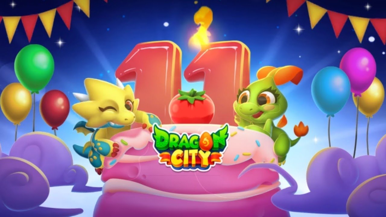 DRAGON CITY 11TH BIRTHDAY COLLECTION 😱 YouTube