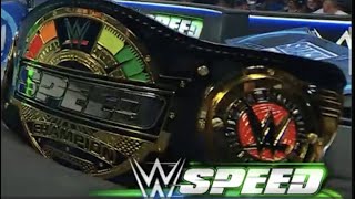 BRAND NEW WWE SPEED TITLE DESIGN LEAKED!