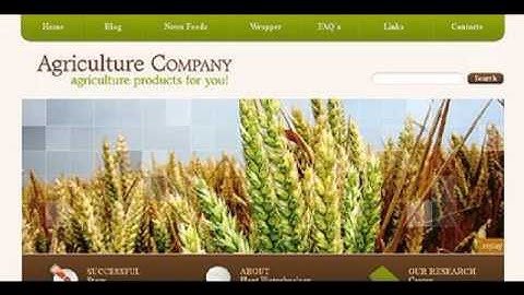 Preview White Agriculture Drupal Template by Svelte TMT