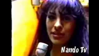 Rodeo de Media Noche-Selena Quintanilla en Apodaca Nuevo León (entrevista)