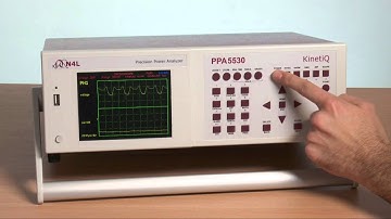 HD   Newtons4th PPA5530 Power Analyzer PWM Motor Drive Testing