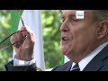 Były burmistrz Nowego Jorku Rudy Giuliani w szpitalu. Jego stan jest w krytyczny, ale stabilny