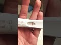 Positive first response pregnancy test10 days dpo shorts fyp