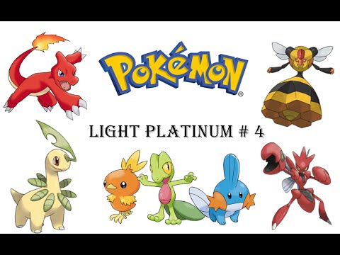 Pokémon Light Platinum só usando Pokémon Tipo Fogo! Parte 4