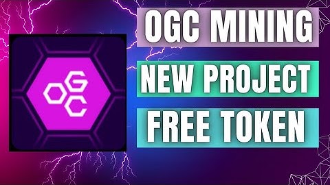 OGC token mining.New mining app 2023.Mining project today.